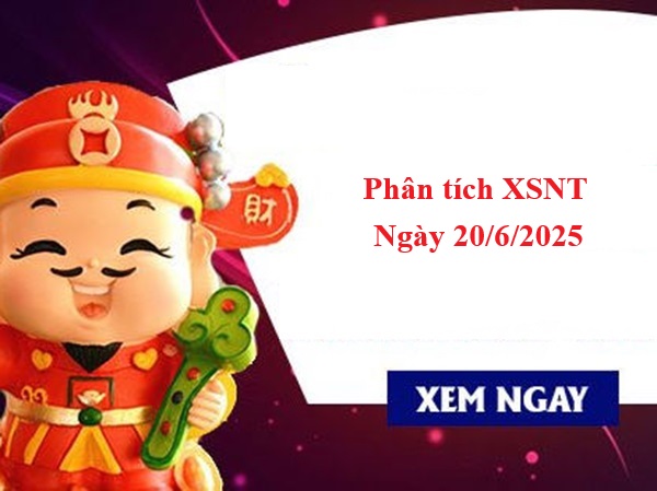 Thống kê xổ số Ninh Thuận ngày 20/6/2025 chính xác nhất