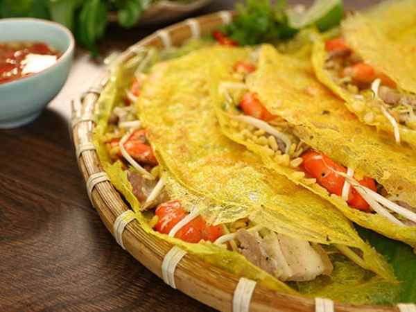 Chiêm bao thấy đang ăn bánh xèo