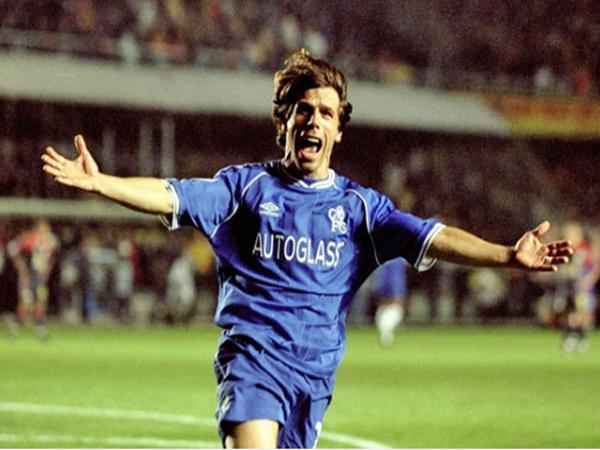 Tiền đạo của Chelsea Gianfranco Zola – Nghệ sĩ tấn công