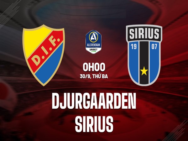 Djurgardens vs Sirius nhận định, dự đoán trước trận đêm nay