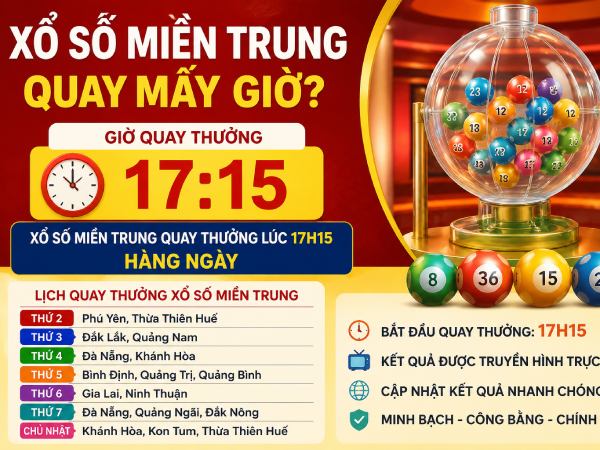 Xổ Số Miền Trung Mấy Giờ Quay? Xem Lịch Quay Từng Ngày